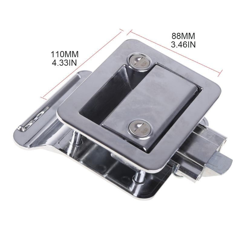 RV Travel Trailer Entry Door Lock for Camper Door for Latch Handle with Keys Secure for Camper Travel Trailer
