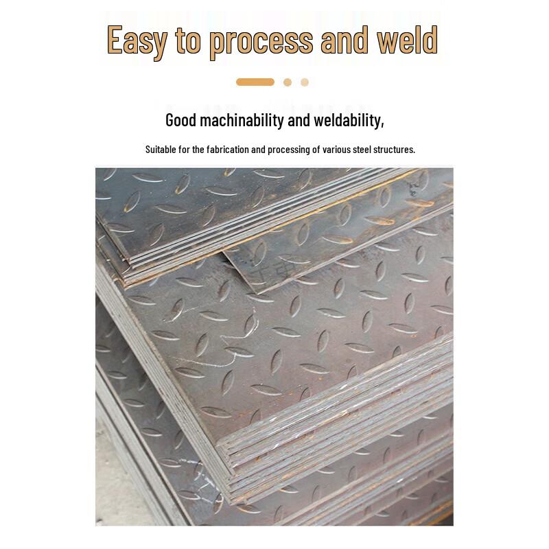 Q235B Anti-slip Patterned Steel Plate