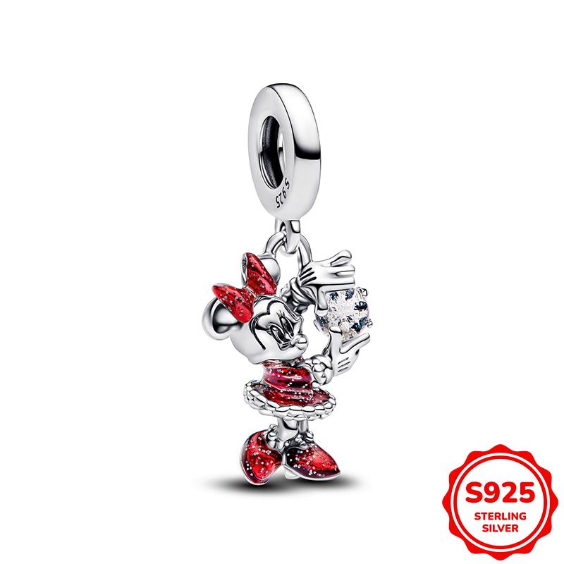 Charms Silver 925 Pendant Beads Fits 3mm Bracelet Bangle Necklace For Women Luxury DIY Jewelry Making Fine Gifts