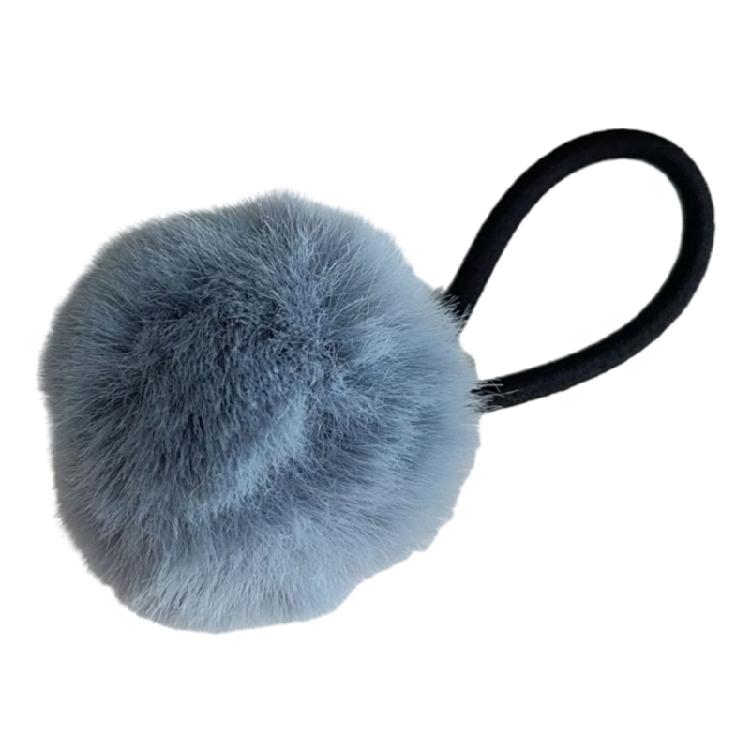 2 шт. Милые резинки для волос для девочек, нескользящие, с помпонами, заколка-скранчи, аксессуары для волос