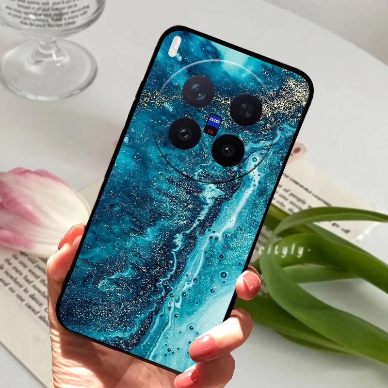 Чехол для VIVO X300 Pro X300Pro 5G Модный Силиконовый Мягкий ТПУ Ударопрочный Защитный Задняя Крышка Для VIVO X 300 Pro V2502A Чехол для Телефона