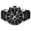 FESTINA Мужские часы The Originals с хронографом и каучуковым ремешком, черный циферблат, кварцевые F20330-5 100M