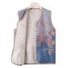 Middle-aged Elderly Vest Female Grandma Autumn Cardigan Velvet Thickened Outer Vest New Mother Vest Jacket