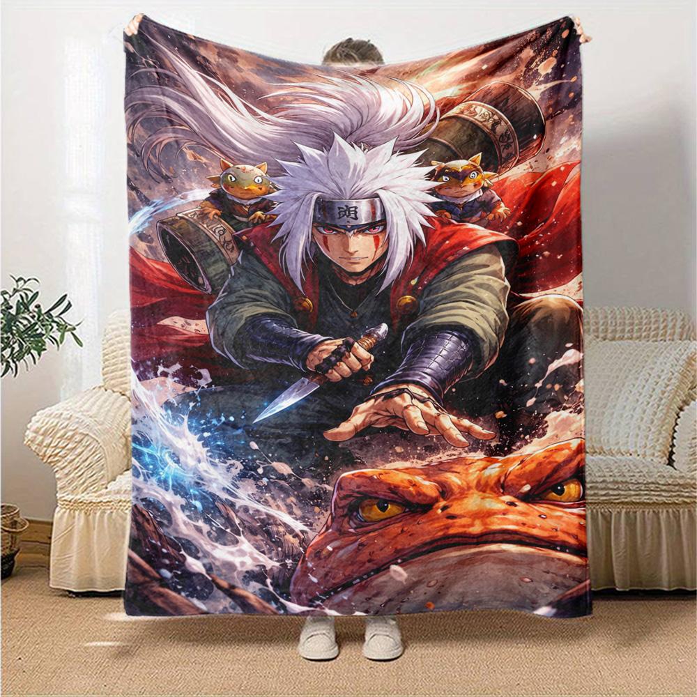 Naruto Blanket Ultra-Soft Suitable for Bed Office Sofa All-Season Use Modern Perfect Gift for Relatives and Friends