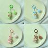 Cute Cartoon Plush Rabbit Hat Crying Baby Key Chain Kawaii Doll Pendant Backpack Decoration Jewelry Pendants Accessories Gifts