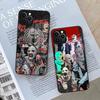 Чехол для телефона Ужастик Террифаер для Iphone 16 15 14 12 11 13 Pro Max Mini X Xr Xs Se 8 Puls стеклянная крышка