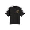 Adidas Черные/белые топы унисекс X Blondey Tee Crew IK9612