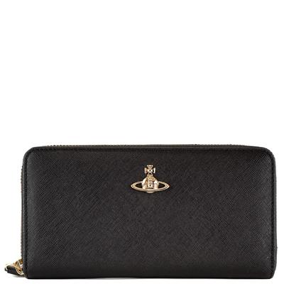 Длинный кошелек 51050023 L001N SAFFIANO CLASSIC ZIP ROUND WALLET N403PF ЧЕРНЫЙ [Vivienne Westwood] Женский [Товар]