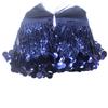 Lucky 15 cm 10 Yards  Per Roll  Sequin  Fringe Latin Dancing Sequence Trimming  Beads Tassel Round Sequin Belt Fringe  Dance