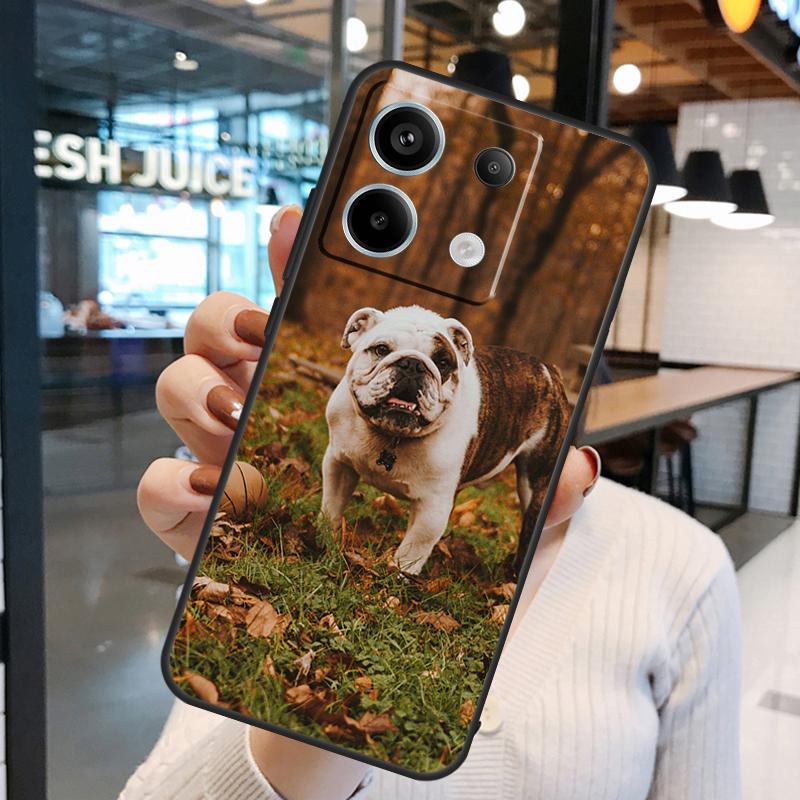 Чехол с французским бульдогом для Xiaomi Redmi Note 14 Pro 10 11 12 13 15 Pro Plus Redmi 15C 14C 10C 12C 13C 15