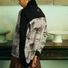 Li-Ning X Forbidden City Treasure Pavilion Приталенный пуловер с круглым вырезом и длинными рукавами, топы унисекс, черный AWDPD31-2