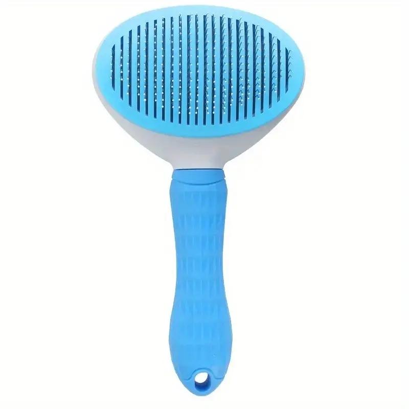 Pet Hair Removal Comb One-button Pet Hair Removal Comb Shape Hair Removal Comb Automatic Hair Removal Comb Grooming Dog Grooming Brush