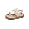 Summer Girls Princess Sandals Fashionable Bowknot Baby Shoes Comfortable Children Beach Footwear For Toddler Kids