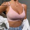 Seamless Bras for Woman Push Up Underwear Sleep Removable Padded Bralette One Piece Brassiere Wireless Comfort Intimate