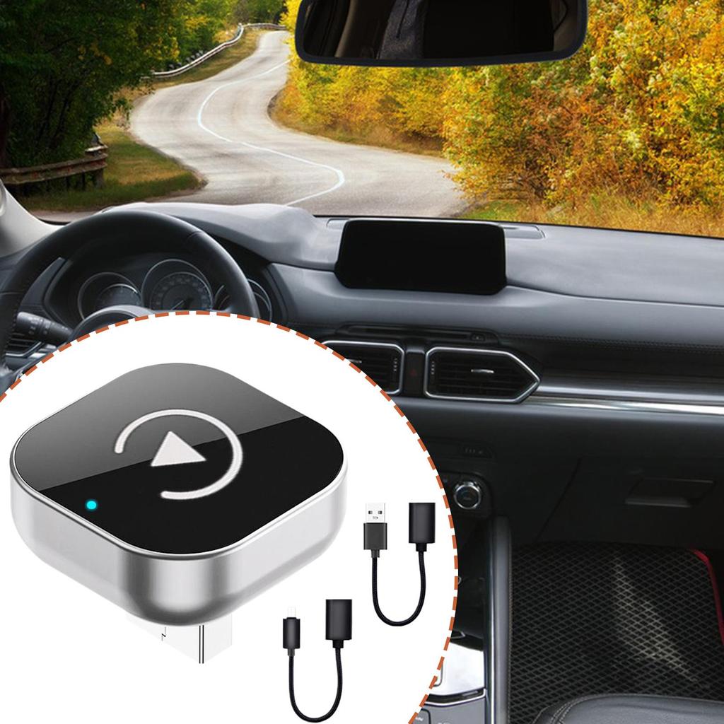 Беспроводной адаптер экрана автомобиля Проводной к беспроводному адаптеру экрана автомобиля USB Электроника Plug-And-Play Компактные аксессуары для звонков