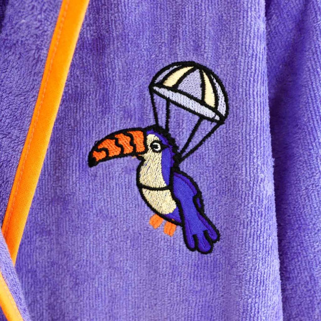 Детский халат Milk&Moo Flying Toucan