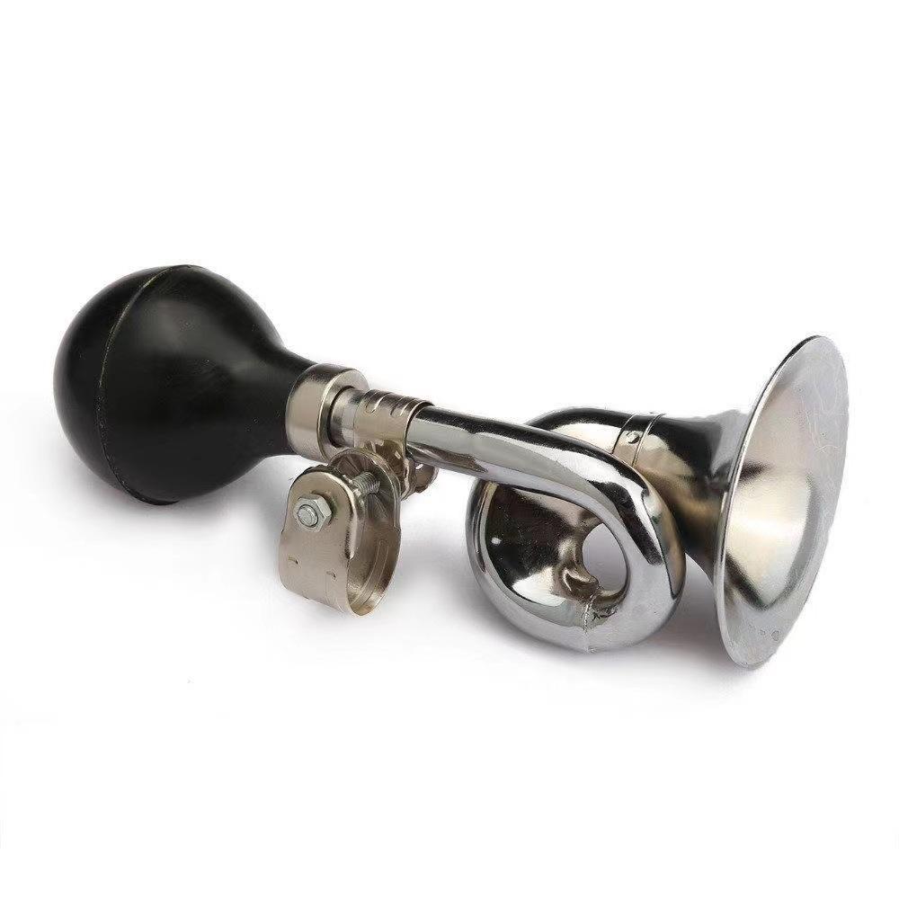 Classic Vintage Aluminium Air Horn Bike Bugle Retro Squeeze Clown Mountain Bike Horn Bicycle Bell