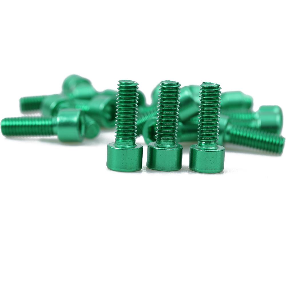 Bike 2Pcs/Set M5 Kettle Rack Screw Aluminum Zinc Zinc Alloy Bike Bottle Holder Screw Water Bottle Cage Bolts