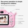 Детская цифровая камера X9 20 Мп 1920x1080P Фото и видеорегистратор для детей от 3 до 12 лет Встроенный аккумулятор 400 мАч