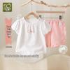 Летний комплект домашней одежды с коротким рукавом для девочек Labby