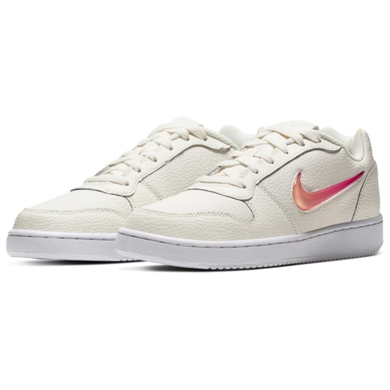 Nike Ebernon Low Prem White/Pink Women's Sneakers AQ2232-100