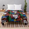 Erasure Throw Blanket