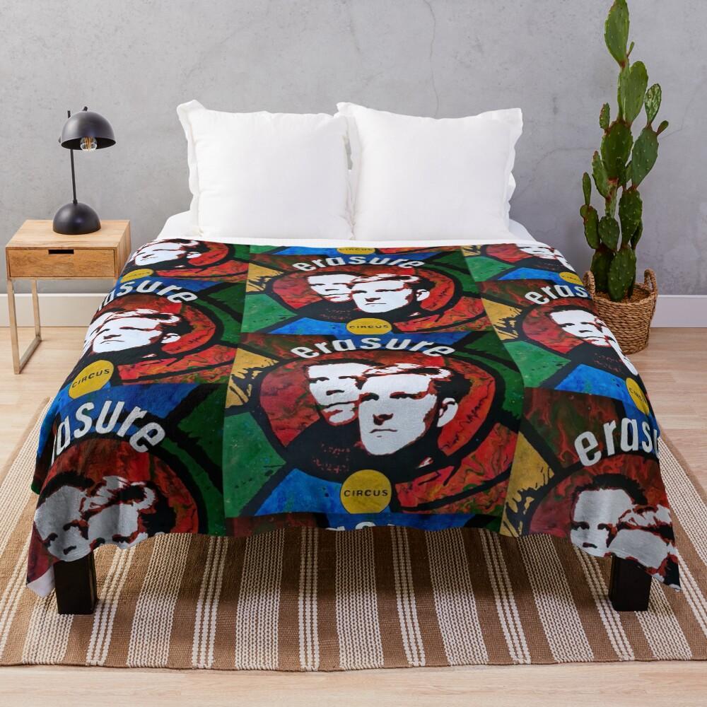 Erasure Throw Blanket