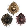 Gothic Sacred Heart Wall Decor Resin Heart Wall Ornament Spiritual Decor Catholic Home Decoration Religious Art Hangable For