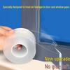 Прочная, не оставляющая следов ветрозащитная лента для дверей и окон - Прозрачная, односторонняя, акриловая ветрозащитная лента