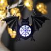New Halloween Luminous Bat Light Colorful Gradient Plastic Bat Pendant Pendant Ghost Festival Decoration Props Bat LS