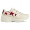 GUCCI Rhyton Comfortable Low top Chunky Sneakers Women's Ivory White (Unisex) Chunky Sneakers 664962 2SHC0 9560