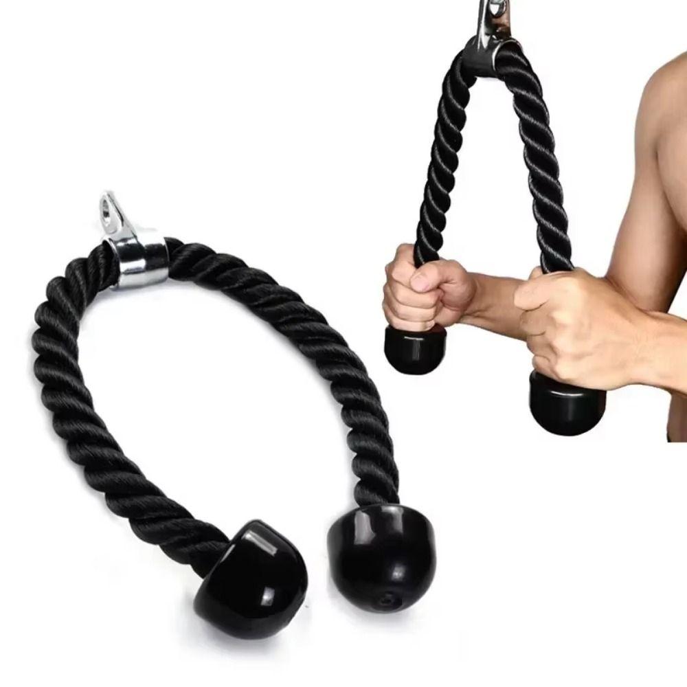 Portable Fitness Attachment Cable Multi-Use Gym Pulldown Rope Biceps Rope Fitness Equipment