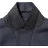 Uniqlo X Jil Sander Коллаборация Шерстяной Смеси Однотонный Костюм Мужской костюм Темно-Серый 440443-08