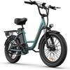 URLIFE E20 Multi Terrain Electric Bike For Adult 48V13Ah Battery 500W Motor Electric Bicycle 20 Inch Fat Tires City Riding E-bike