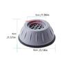 Lifting Holder Slipstop Washing Machine Rubber Mat Refrigerator Support Feet Pad Dampers Stand