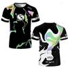 2026 New Evil Geniuses Esports Club New Jersey Street Family Matching Casual Short Sleeve T-Shirt E-sports Y2K Training Uniforms