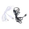 USB-папа 2-контактный кабель-пигтейл USB 2 жилы оголенный провод открытый конец удлинительный кабель ремонтный кабель с переключателями для светодиодной подсветки