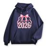 Senior 2026 T-Shirt for Graduates Pink Floral Design Class of 2026 Shirt Cute Graduation Gift Tee High Quality Cotton Tops