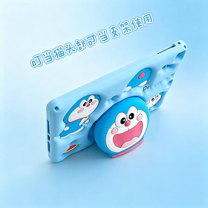 Soft Silicone Cartoon Case IPad 10th Gen Air 4 5 6 7 8 Pro 11 9.7 10.2 With 360 Rotating Stand Shockproof Full Cover