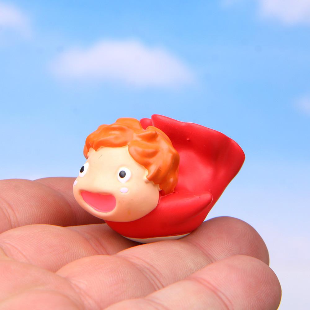 Goldfish Ponyo Cartoon Mini Doll Model Ornament For Landscape Decoration