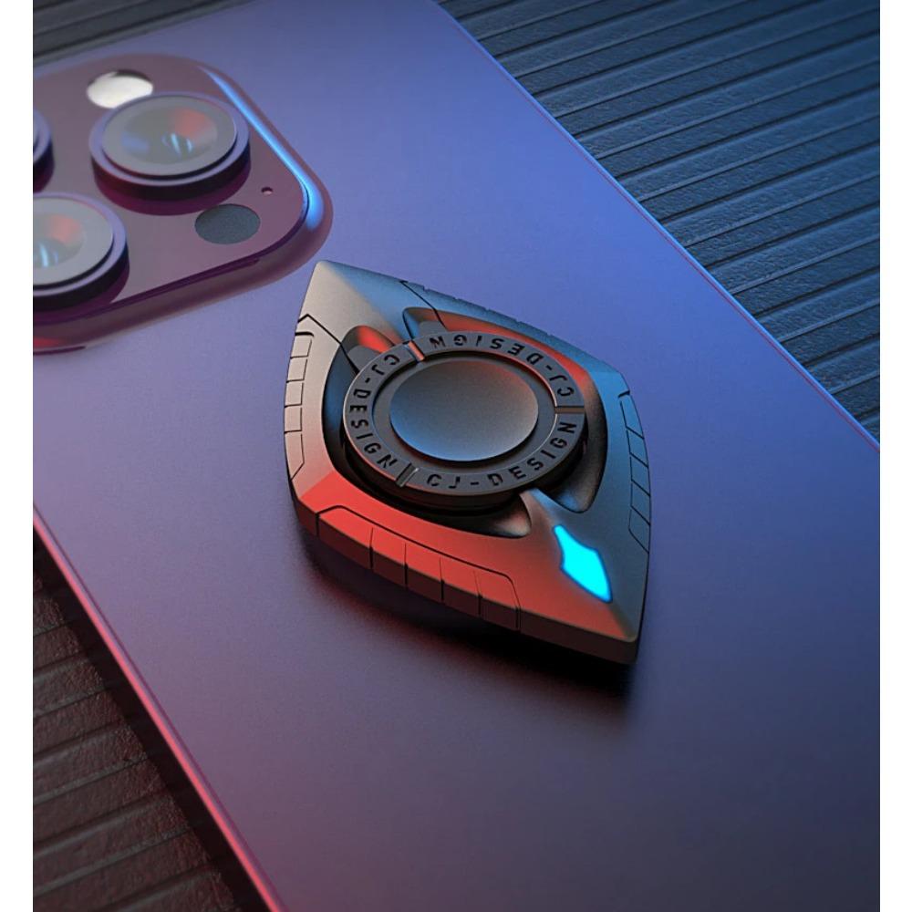 Игрушки для снятия стресса Fingertip Gyro EDC Многофункциональный держатель для мобильного телефона Select Game Tools Metal Fidget Spinner