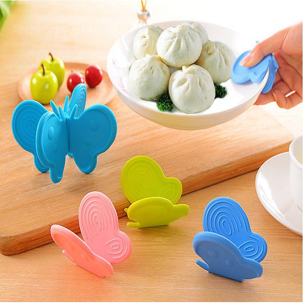 1PC Cool Tool Surface Protectors Dining Kitchen Bowl Anti-scald Clip ADM