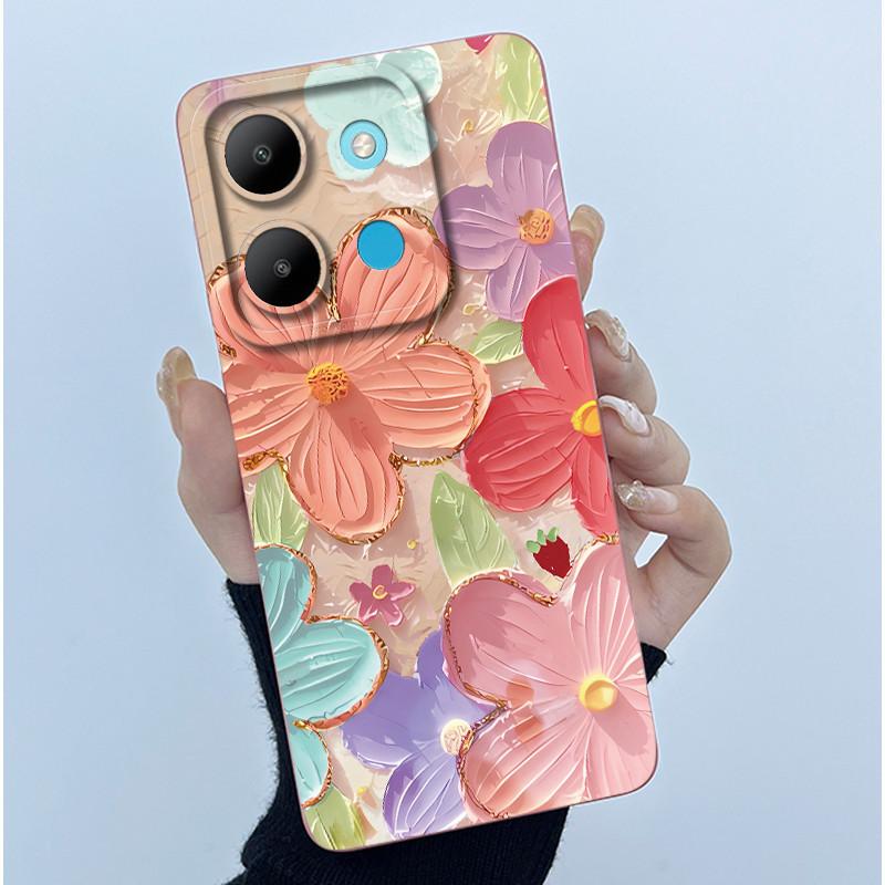 Чехол для Infinix Smart 7 X6515 Smart 7 HD X6516 Модный Простой Чехол Мягкий Силиконовый Чехол для Телефона Для infinix Smart7 Plus Чехлы