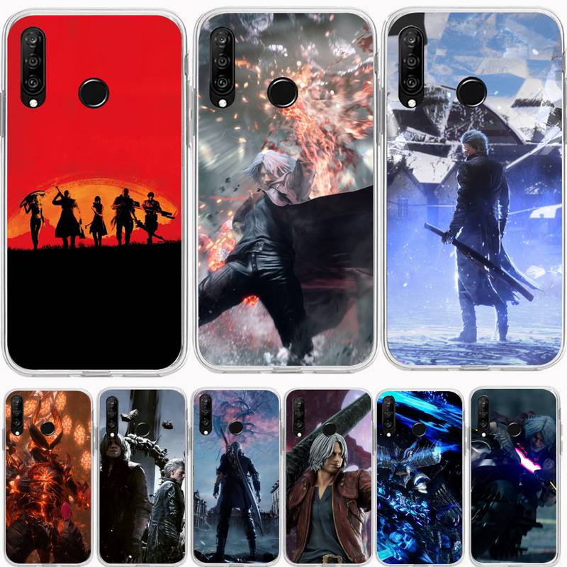 Чехол для телефона Cool Devil Game для Huawei P20 P40 Lite P30 Pro P Smart 2019 Nova 3e 6 Se, силиконовый прозрачный мягкий чехол