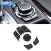 LHD RHD BMW 1 3 5 X1 X5 X6 SeriesCar Центральная консоль CIC Крышка кнопки управления мультимедиа, совместимая с E90 E91 E84 E70E71