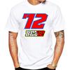 Marco Bezzecchi Bez Pilot 72 Gp Race Riding Tshirt Summer Unisex Short Sleeve Sport Boy Hip Hop Casual White Tops Unisexs Ride Tees