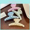 Korean Premium Style Versatile Pearl Shell Acetate Hair Claw Clip For Elegant Updos