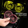 pdsh9 LED Car Cup Holder Light Luminous Coaster Water Cup Pad For Mitsubishi Lancer Ralliart ASX Mirage Pajero Xpander Attrage L200