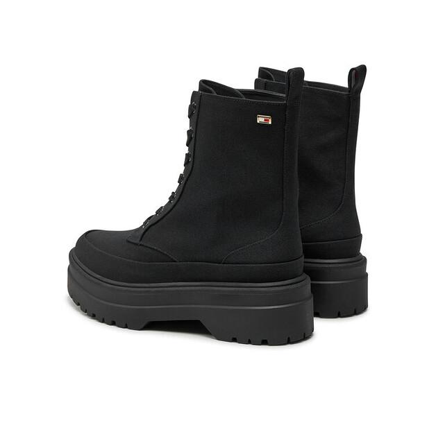 Ботильоны Tommy Hilfiger FW0FW08200, черные