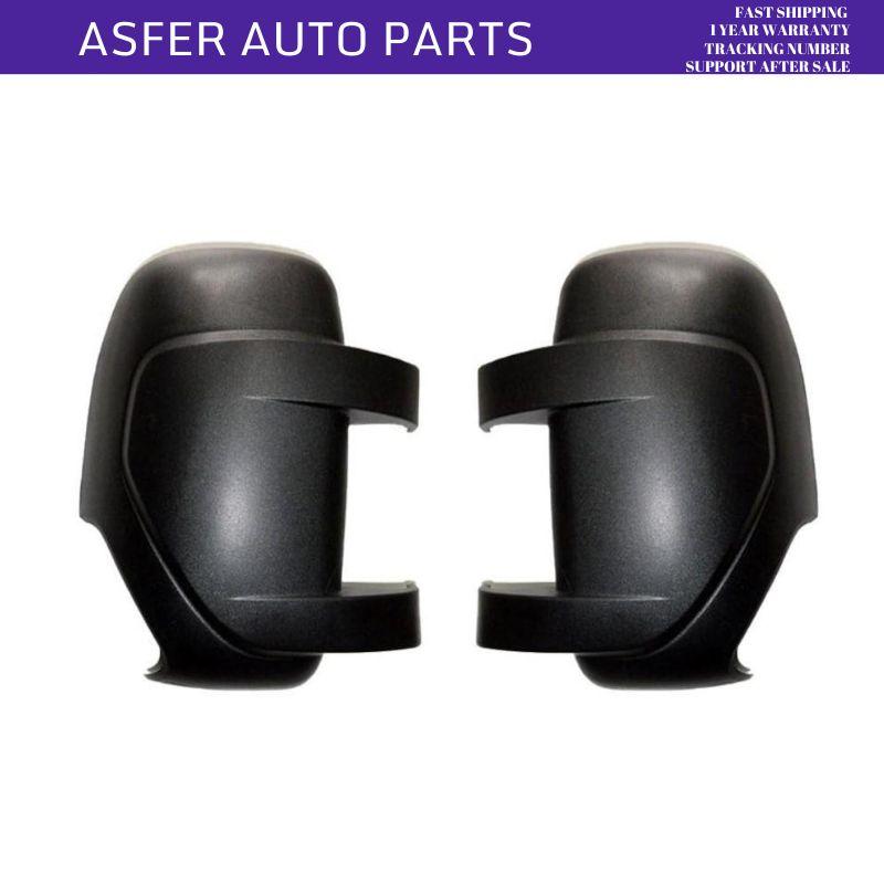 Side Mirror Cover Right Left 2 Piece Set For Renault Master Mk3 Opel Movano B 2010-2020 OEM 963021976R 963016903R
